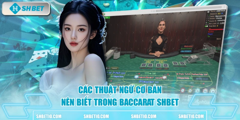 Các thuật ngữ cơ bản nên biết trong Baccarat SHBET